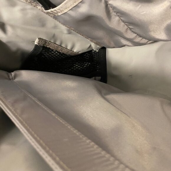 Timbuk2 Classic Messenger Bag -- small, waterproof, black / white, laptop sleeve - Picture 13 of 15